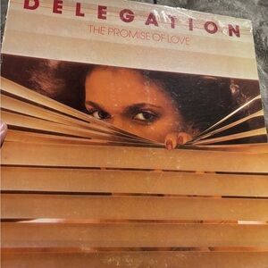 Delegation 'The Promise of Love' Vinyl Record 1977 Rare